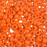 Miyuki Round Seed Beads 6/0 Opaque Orange 20GM